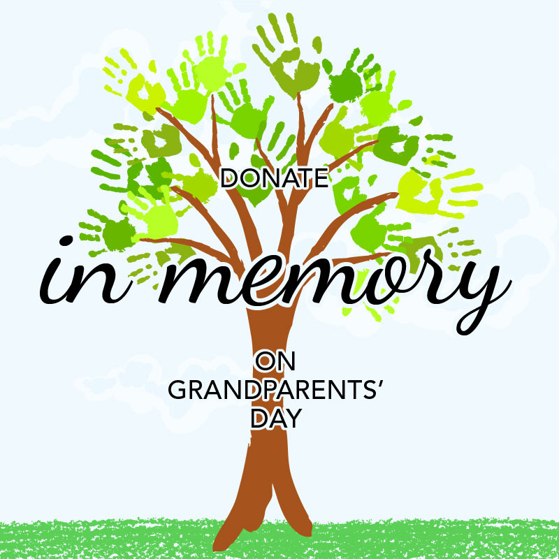 Donate in Memory on Grandparents' Day