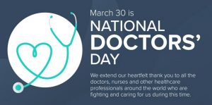 March 30 is National Doctors' Day