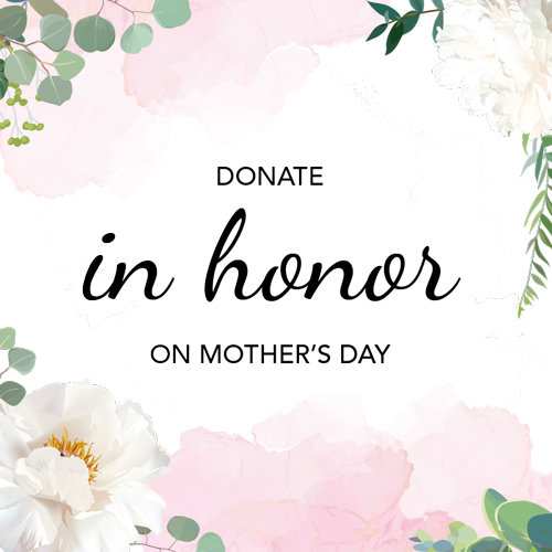 Donate in Honor on Mother's Day